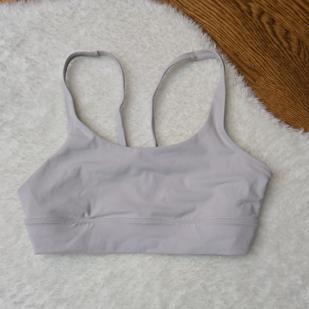 Vuori Light Lavender Sports Bra